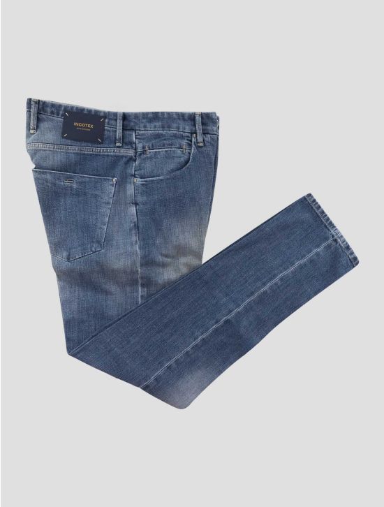 Incotex Blue Cotton Ea Jeans 1