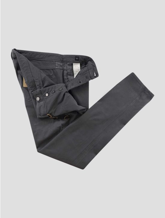 Incotex Gray Modal Cotton Ea Jeans 2