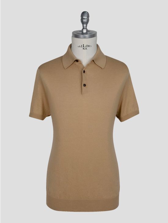 Kiton Beige Cotton Polo 1
