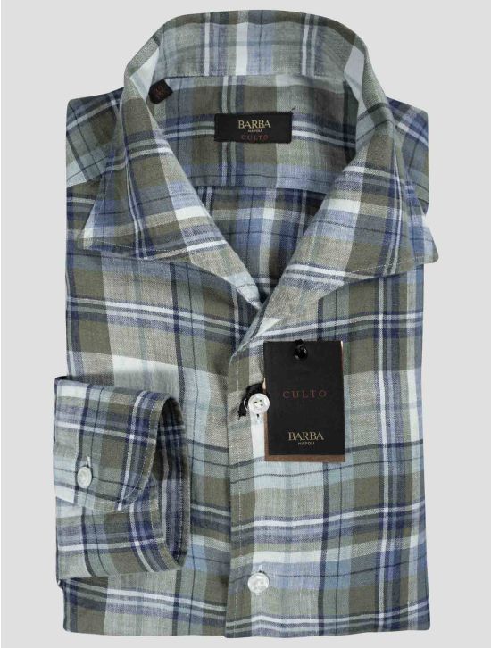 Barba Napoli Multicolor Linen Shirt 1