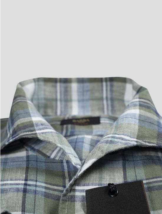 Barba Napoli Multicolor Linen Shirt 2