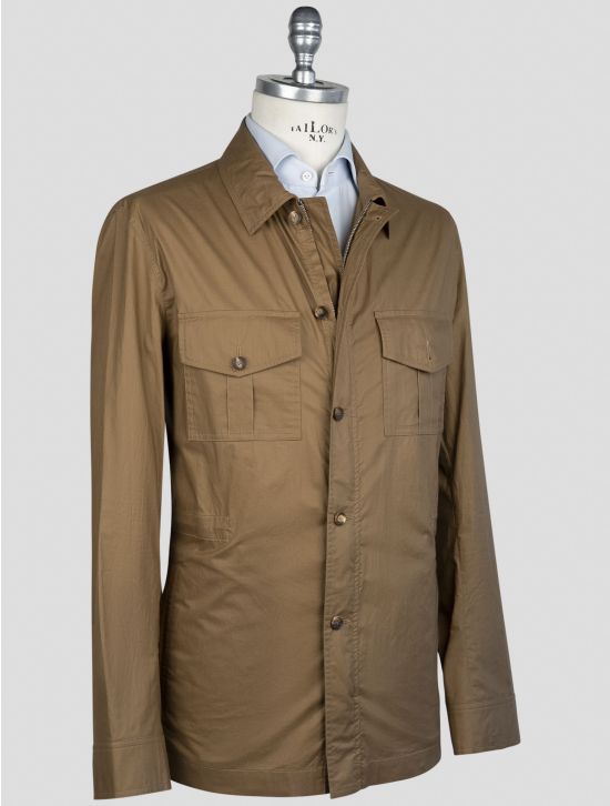 Cesare Attolini Brown Cotton Coat 2