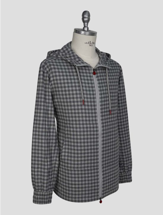 Kiton Gray Cotton Shirt Umbi 2