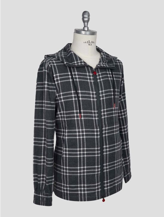 Kiton Gray Cotton Shirt Umbi 2
