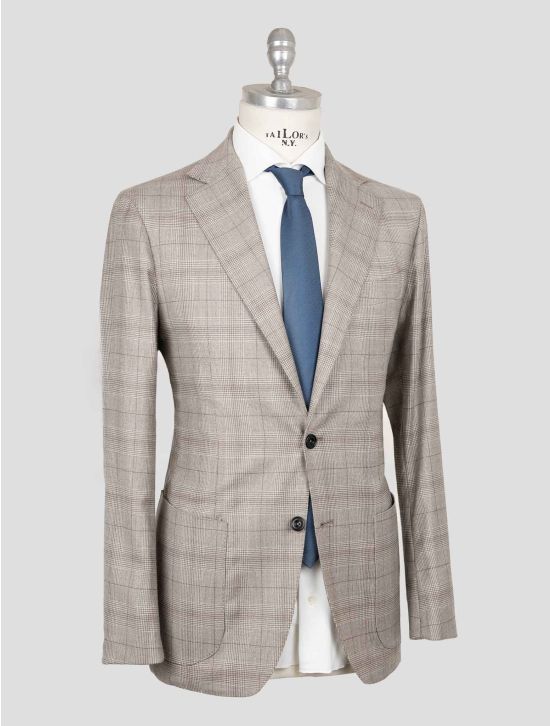 Sartorio Napoli  Beige Virgin Wool Silk Pa Ea Suit 2
