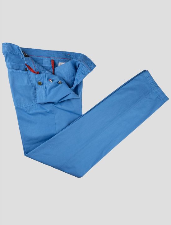 Kiton Light Blue Cotton Ea Jeans 2