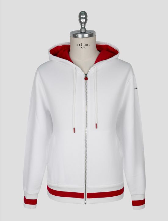 Kiton White Cotton Ea Tracksuit 1