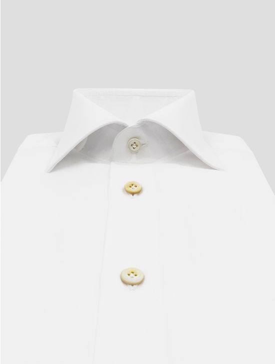 Kiton White Cotton Shirt 2