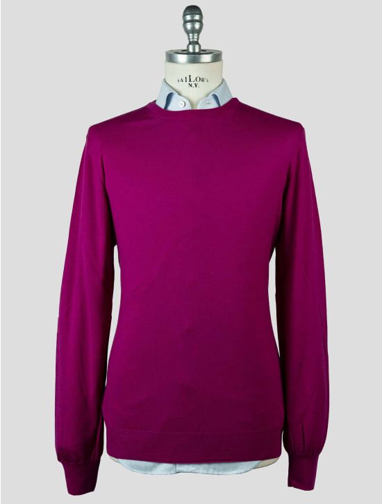 Gran Sasso Gran Sasso Purple Virgin Wool Sweater Crewneck Purple 000