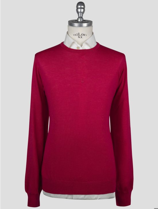 Gran Sasso Gran Sasso Pink Virgin Wool Sweater Crewneck Pink 000