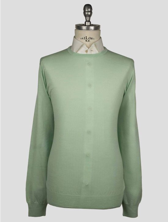Gran Sasso Gran Sasso Light Green Virgin Wool Sweater Crewneck Light Green 000