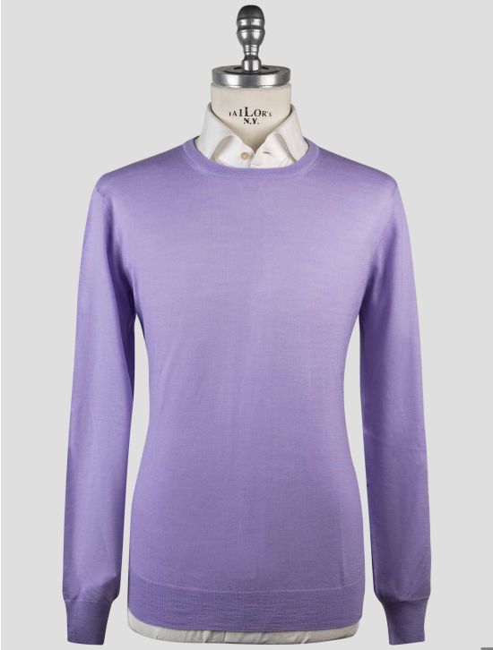 Gran Sasso Gran Sasso Lilac Virgin Wool Sweater Crewneck Lilac 000