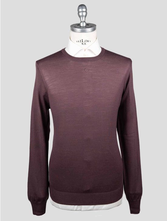 Gran Sasso Gran Sasso Violet Virgin Wool Sweater Crewneck Violet 000