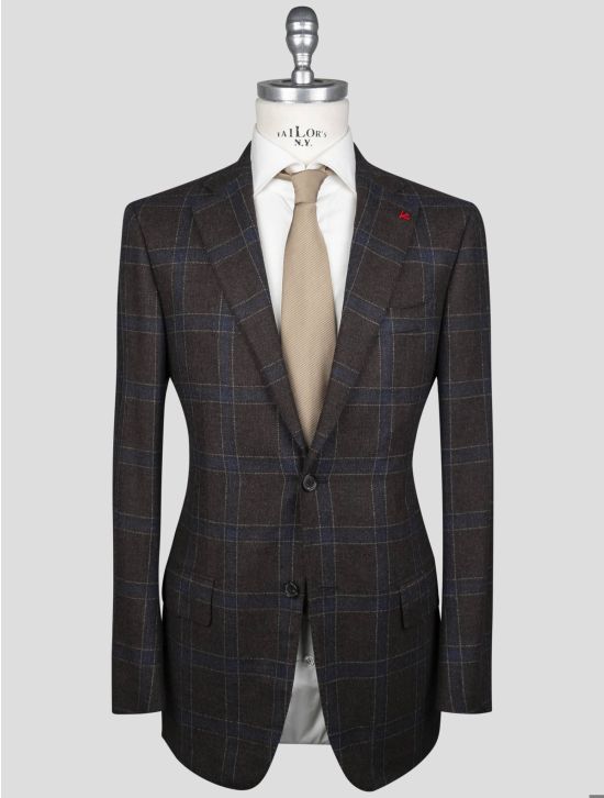 Isaia Isaia Multicolor Wool Cashmere Blazer Multicolor 000