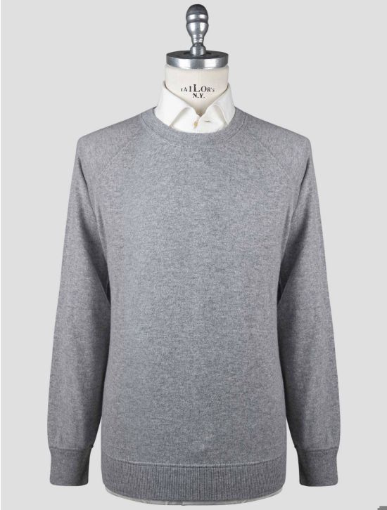 Gran Sasso Gran Sasso Gray Cashmere Sweater Crewneck Gray 000