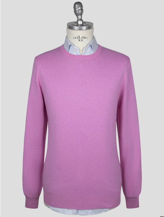 Gran Sasso Gran Sasso Pink Cashmere Sweater Crewneck Pink 000