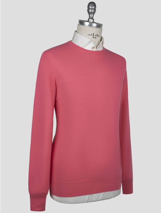 Gran Sasso Gran Sasso Pink Cashmere Sweater Crewneck Pink 001