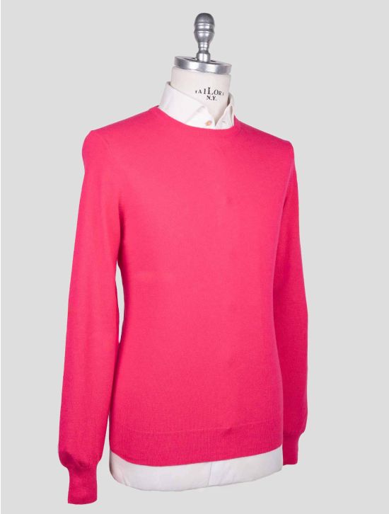 Gran Sasso Gran Sasso Fucshia Cashmere Sweater Crewneck Fuchsia 001