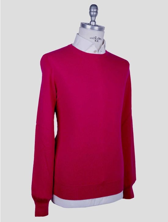 Gran Sasso Gran Sasso Fucshia Cashmere Sweater Crewneck Fuchsia 001