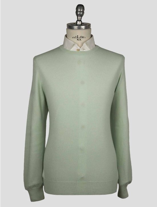 Gran Sasso Gran Sasso Light Green Cashmere Sweater Crewneck Light Green 000