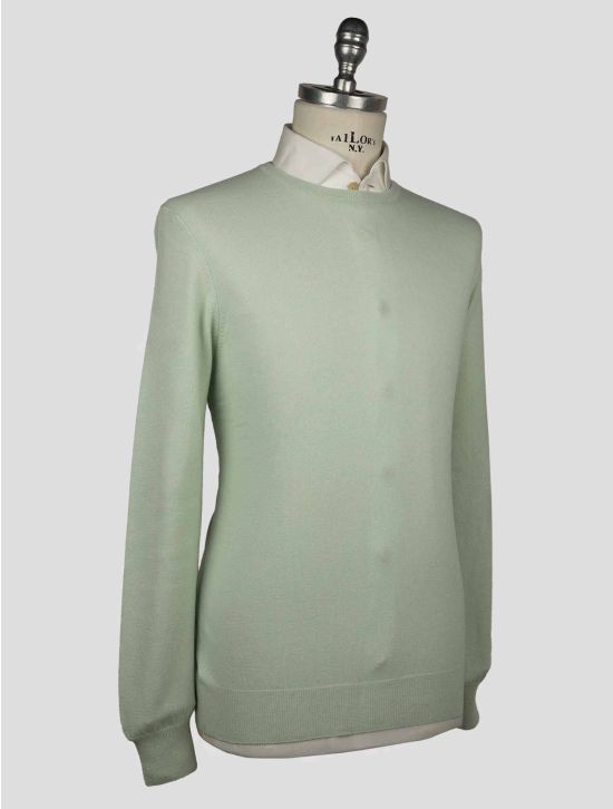 Gran Sasso Gran Sasso Light Green Cashmere Sweater Crewneck Light Green 001