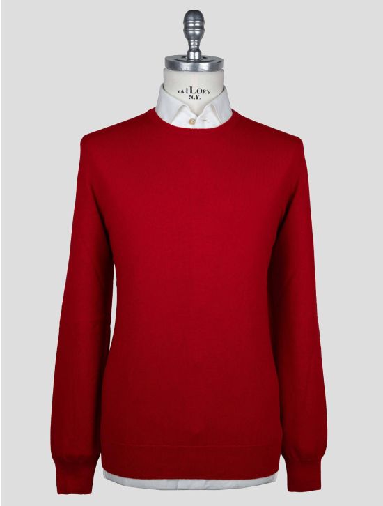 Gran Sasso Gran Sasso Red Cashmere Sweater Crewneck Red 000