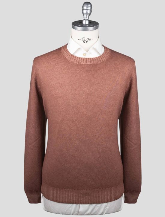 Gran Sasso Gran Sasso Red Virgin Wool Sweater Crewneck Red 000