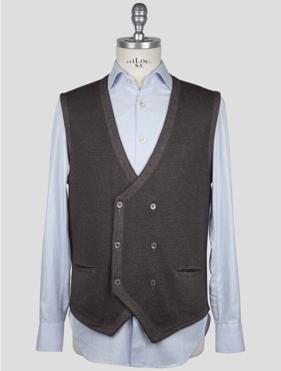 Gran Sasso Gran Sasso Brown Virgin Wool Cardigan Brown 000