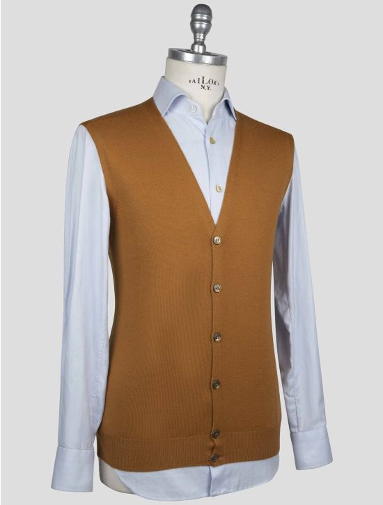 Gran Sasso Gran Sasso Brown Virgin Wool Cardigan Brown 001