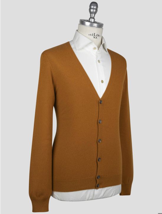 Gran Sasso Gran Sasso Brown Virgin Wool Cardigan Brown 001