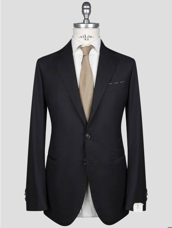 Luigi Borrelli Luigi Borrelli Black Virgin Wool Suit Black 000