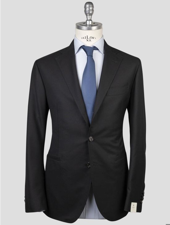Luigi Borrelli Luigi Borrelli Black Virgin Wool Blazer Black 000