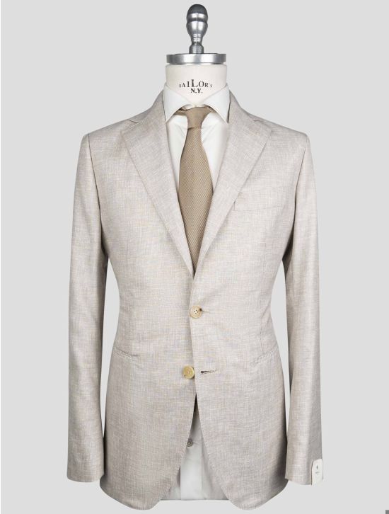 Luigi Borrelli Luigi Borrelli Light Brown Virgin Wool Suit Light Brown 000