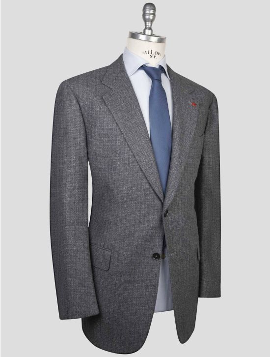 Isaia Isaia Gray Wool Cashmere Suit Gray 001