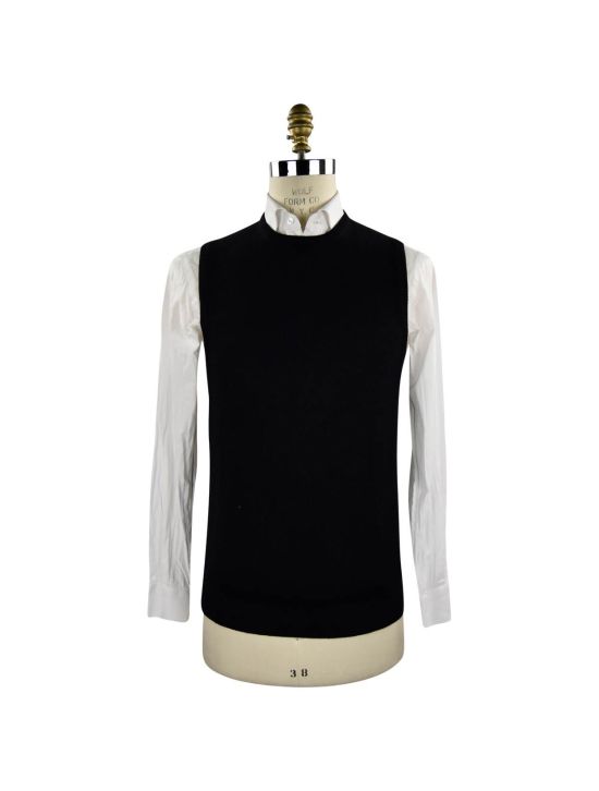 Barba Napoli BARBA NAPOLI Black Cashmere Wool Viscose Sweater Black 000