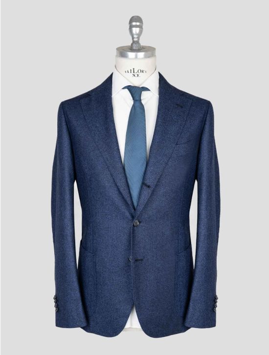 Luigi Borrelli Blue Virgin Wool  Blazer 1