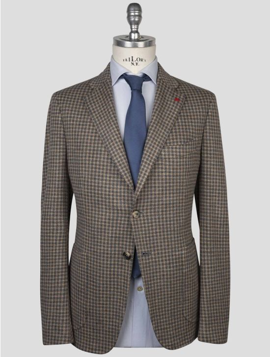 Isaia Isaia Multicolor Wool Suit Multicolor 000
