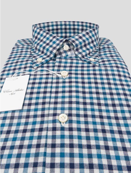 Cesare Attolini Cesare Attolini Multicolor Cotton Shirt Multicolor 001