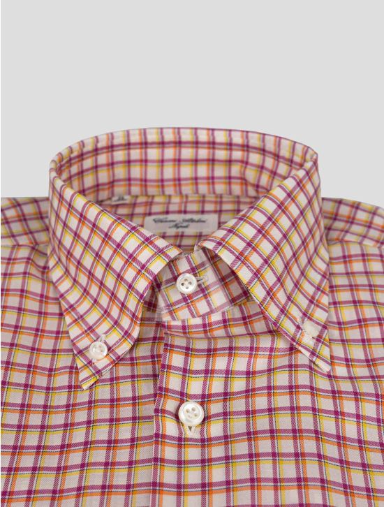 Cesare Attolini Cesare Attolini Multicolor Cotton Shirt Multicolor 001