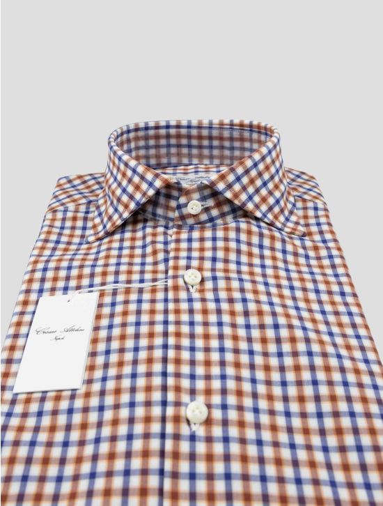 Cesare Attolini Cesare Attolini Multicolor Cotton Shirt Multicolor 001