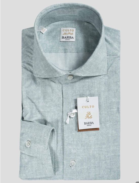 Barba Napoli Barba Napoli Green Pa Ea Shirt Green 000