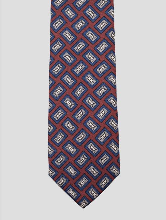 Luigi Borrelli Luigi Borrelli Multicolor Silk Tie Multicolor 001