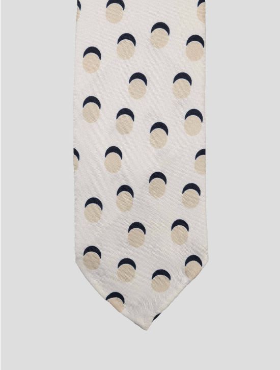 Luigi Borrelli Luigi Borrelli White Silk Tie White 001