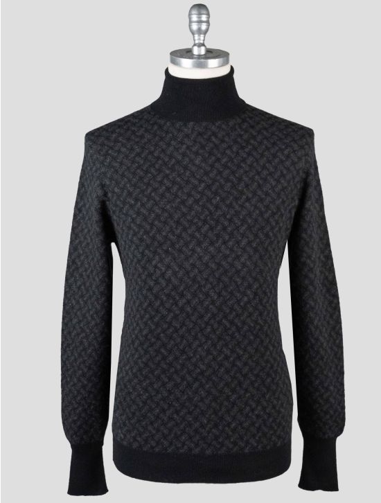 Drumohr Drumohr Gray Cashmere Sweater Turtleneck Gray 000