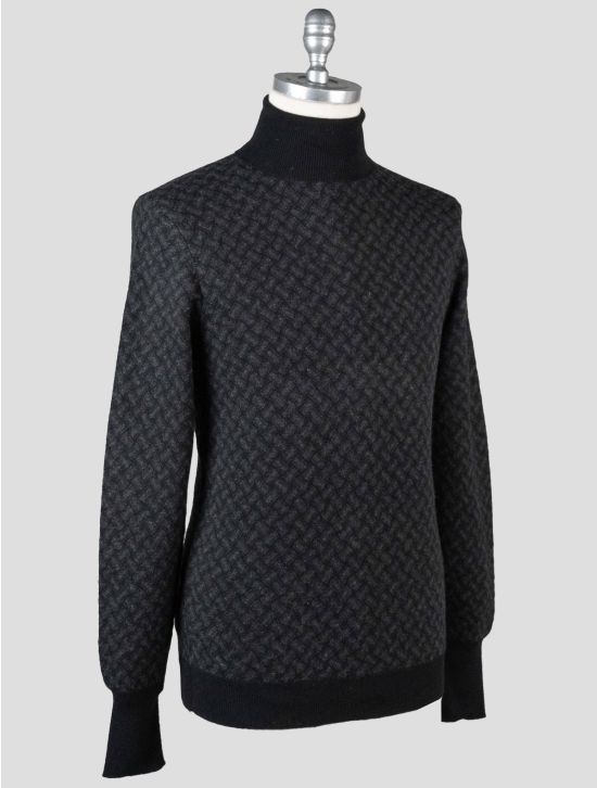 Drumohr Drumohr Gray Cashmere Sweater Turtleneck Gray 001