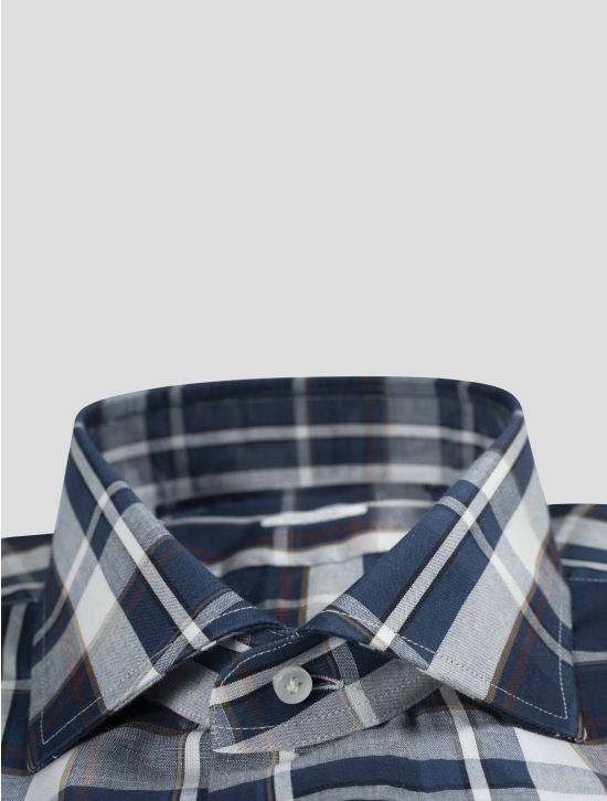 Barba Napoli Barba Napoli Multicolor Cotton Linen Shirt Multicolor 001