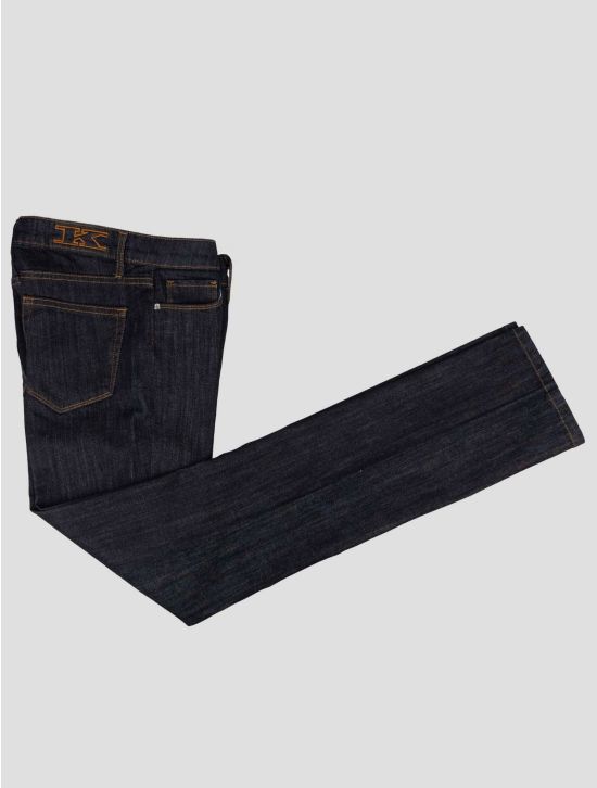 Kiton Kiton Blue Cotton Ea Jeans Blue 000
