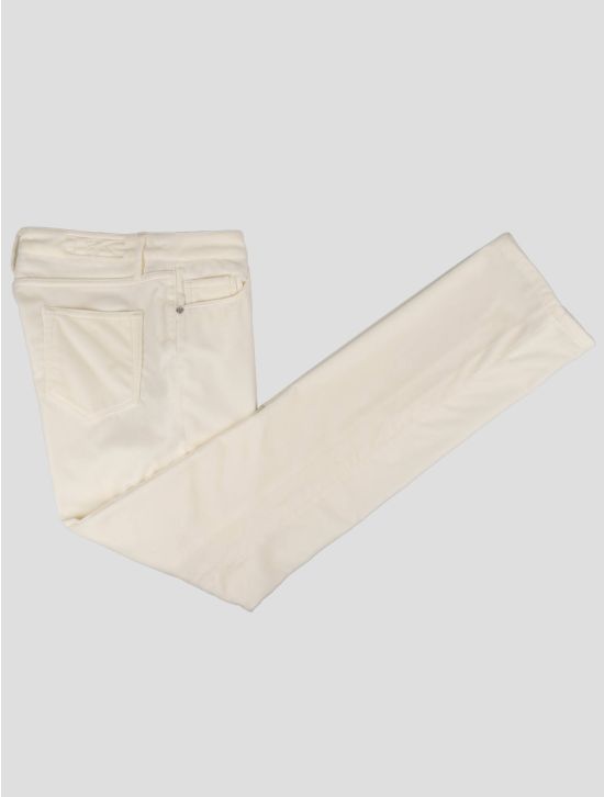 Kiton Kiton White Cotton Ea Jeans White 000