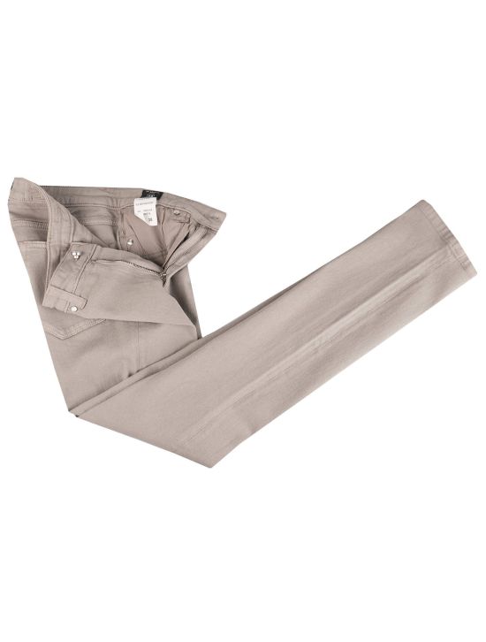 Kiton Kiton Gray Cotton Cashmere Ea Jeans Gray 001