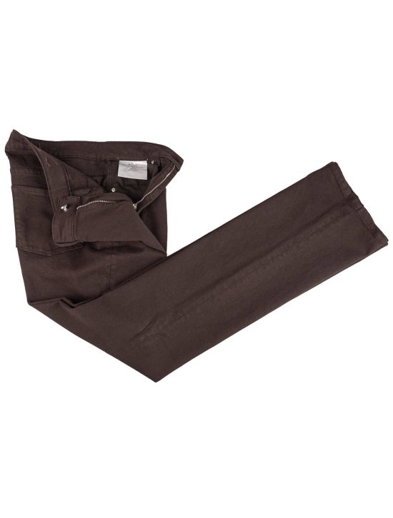 Kiton Kiton Black Cotton Cashmere Ea Jeans Black 001